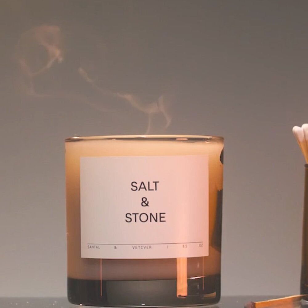 Salt & Stone Santal and Vetiver Cancle